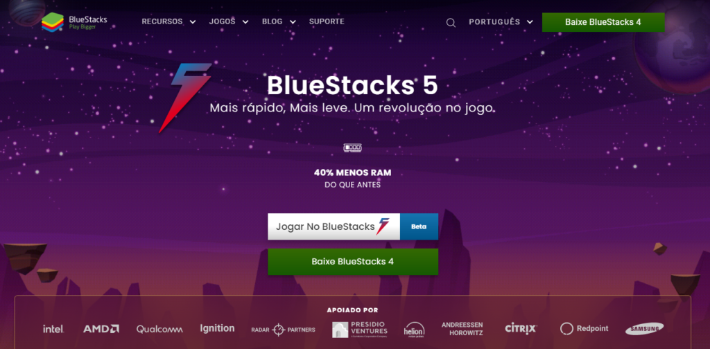 Emulador Android Blue Stacks