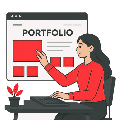 imagem ilustrativa de portfolio